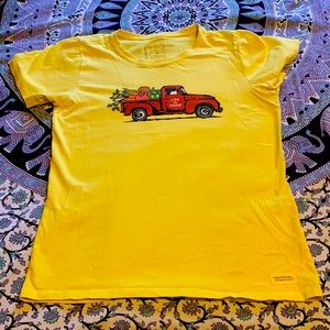 Veggie Truck Life Is Good Crusher Tee